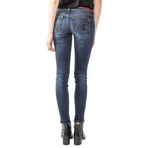 Silver Suki Slim Fit Skinny Jeans
